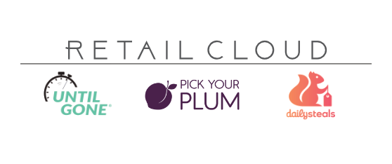 RetailCloud.io Marketplace - 3 stores - UntilGone.com - PickYourPlum.com - DailySteals.com